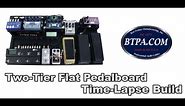 Two-Tiered Flat Pedalboard Timelapse Video (1)