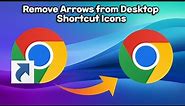Remove Arrow Shortcut Icons from Desktop || Remove Arrow Icon From desktop Windows 10/11