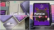 iPad Mini 6 [purple] 2021 💜 | Unboxing, Setup, Accessories & First Impressions 📱