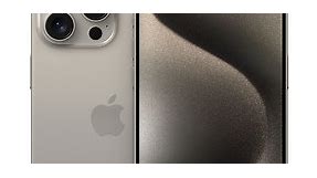 Apple iPhone 15 Pro Max 256GB Cellular Phone in Natural Titanium - MU683LL/A & 6911D