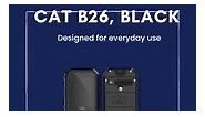 Menakart - CAT B26,Black Cell Phone : The Cat B26 rugged...