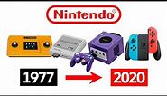 Evolution of Nintendo Home Consoles 1977-2017