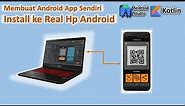 Cara Install Aplikasi dari Android Studio ke HP (Real Device) - Belajar Android Studio Kotlin Pemula