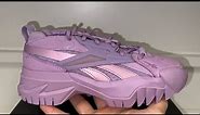 Reebok Cardi B Club C V2 Puzzled Purple Womens Shoes