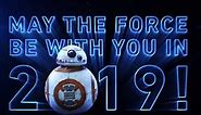 Happy New Year from Star Wars!
