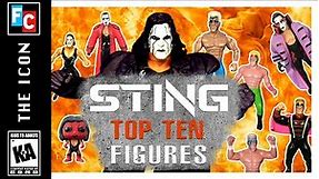 The Icon: The Top 10 Best Sting Wrestling Figures