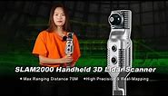 Introduction of SLAM2000 Handheld 3D Lidar Scanner-Multiple Applications&High Precision Real Mapping