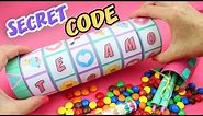 MAKE A GIFT WITH A SECRET CODE TO OPEN IT - CRIPTEX Mother´s Day | aPasos Crafts DIY