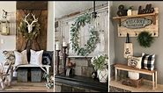 ❤ DIY Farmhouse style shelving and Wall decor Ideas❤ | Home decor & Interior design| Flamingo Mango