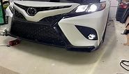 2018-2023 Toyota Camry OEM fog light install SE XSE TRD