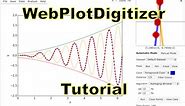 WebPlotDigitizer Tutorial 3.6+ (Watch at 720p)