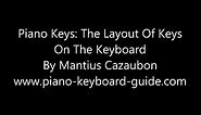 Piano Keys: The Layout Of Keys On The Keyboard