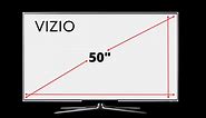 Vizio 50 Inch TV Dimensions - Complete Guide | Decortweaks