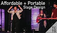 Affordable and Portable Church Stage Design
