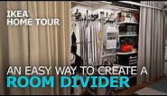 Room Divider Tips – IKEA Home Tour