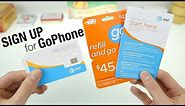 How to Sign Up for AT&T's GoPhone Service!