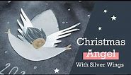 How to paint a Christmas Angel. Watercolor painting tutorial. Easy Step-by-Step Beginner Friendly.