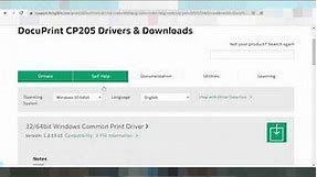 Fuji Xerox DocuPrint CP205 LED Driver Download Windows 11