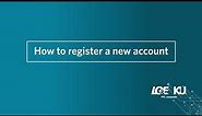 How to register a new account | LG&E and KU