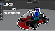 Create Any Lego Model In Blender Using Bricklink Tutorial | CGI Lego Tutorial