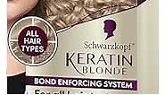 Schwarzkopf Keratin Color Permanent Hair Color, 9.1 Light Ash Blonde, 1 Application - Salon Inspired Permanent Hair Dye, for up to 80% Less Breakage vs Untreated Hair and up to 100% Gray Coverage