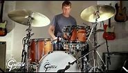 Gretsch Drums - Brooklyn USA Jazz 18" Satin Mahogany & Keith Carlock