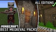 Top 5 Best Medieval Texture Packs (Minecraft)