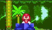 Knuckles Sings at Sonic (Sprite Animation)