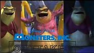 Disney Pixar Monsters Inc. Outtakes- All Roz Scene