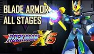 Mega Man X6 - Blade Armor Playthrough (All Stages) No Damage - Xtreme Mode