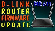 Update firmware on dlink dir 615 router