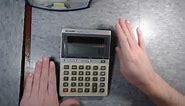 Calculator Video Review: Sharp Compet VX-2126A