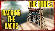 BUILDING 3 TIER DRYING RACKS - S5 EP28 | The Forest