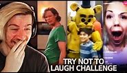 THESE VIDEOS LITERALLY HAD ME TURNING RED. | Try Not to Laugh Challenge