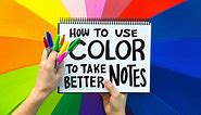 4 Ways To Use Color For The Best System Of Note Taking — Ink Factory
