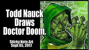 Todd Nauck draws Doctor Doom.