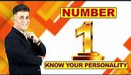 Number 1 People Know Your Personality I Numerology I Arviend Sud I Numerology For No. 1 People