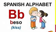 Spanish Lesson 1 - SPANISH ALPHABET pronunciation ALFABETO español ABECEDARIO
