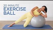 Beginner's Workout: 20 Minute Exercise Ball Workout