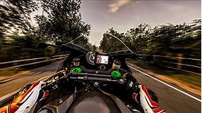 Kawasaki Ninja H2R Freeroam Sunrise POV - Ride 5 Gameplay