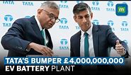 Tata Group Chooses UK For Mega 4 Billion Pound Jaguar Land Rover Gigafactory | EV Battery Factory