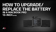 How to Upgrade/Replace the Battery in a MacBook Pro 13-inch (2019) MacBookPro 15,4
