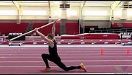 HOW TO POLE VAULT - Standing Plant Drills Pole Drop Bounce and Roll