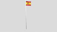 Bandera España Animada - Download Free 3D model by atukeproductions