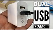 2.4A Dual USB Wall Charger Review