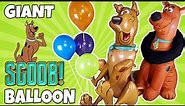 GIANT Scooby Doo Balloon! Airwalker Glider Inflation At Home! New Scoob Movie 2020 Helium Balloons!