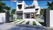 1600 Square Feet Budget House Design | 4 Bedroom House | Two Story Budget House 2021