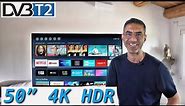 HISENSE E78GQ QLED 4K 50 POLLICI SMART TV DVB-T2/S2 RECENSIONE