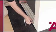 Aluflex Sliding Door Installation Guide (2 of 7): Installing Top and Bottom Tracks