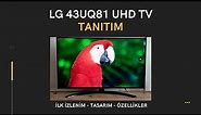 LG 43UQ81006LB 4K TV TANITIM & İNCELEME